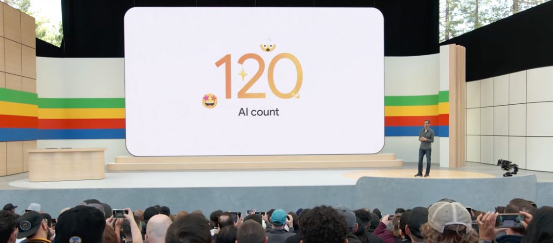 Спікери презентації Google I/O 2024 вжили слово штучний інтелект 120 разів