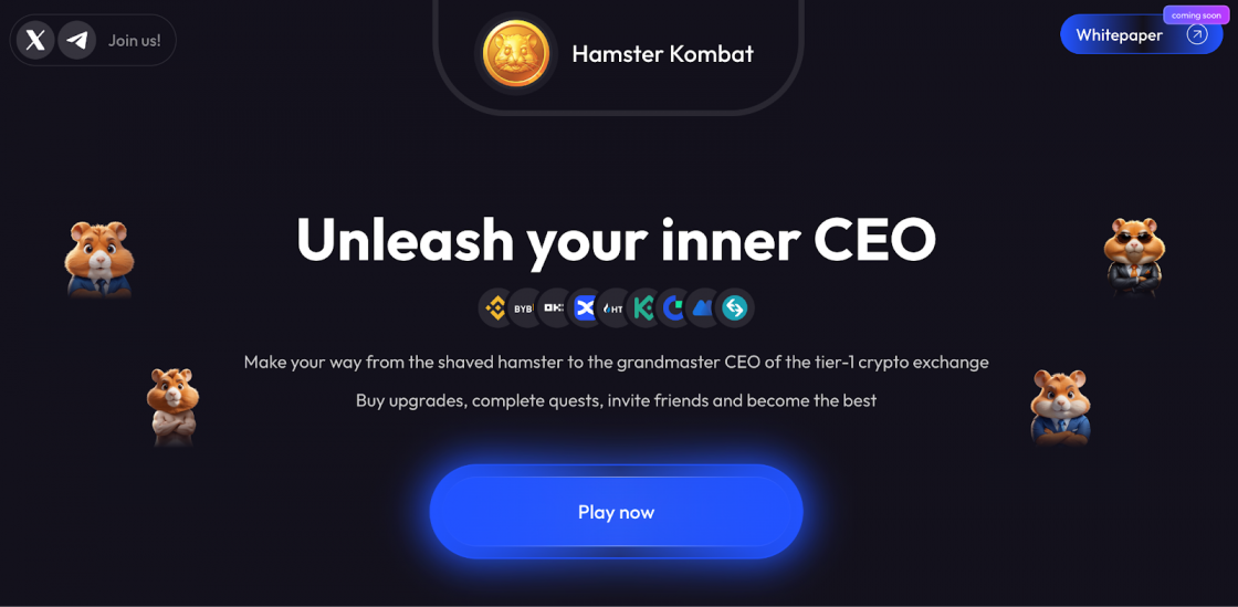 Популярна гра Hamster Kombat може бути російською