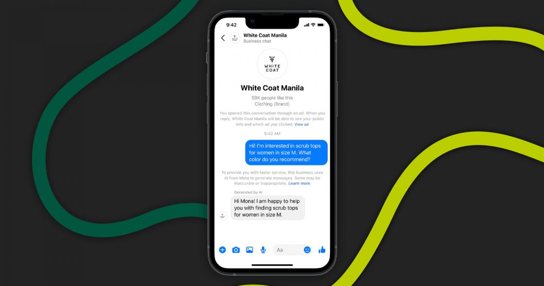 Meta представили ШІ-бота та вдосконалені інструменти для бізнес-повідомлень