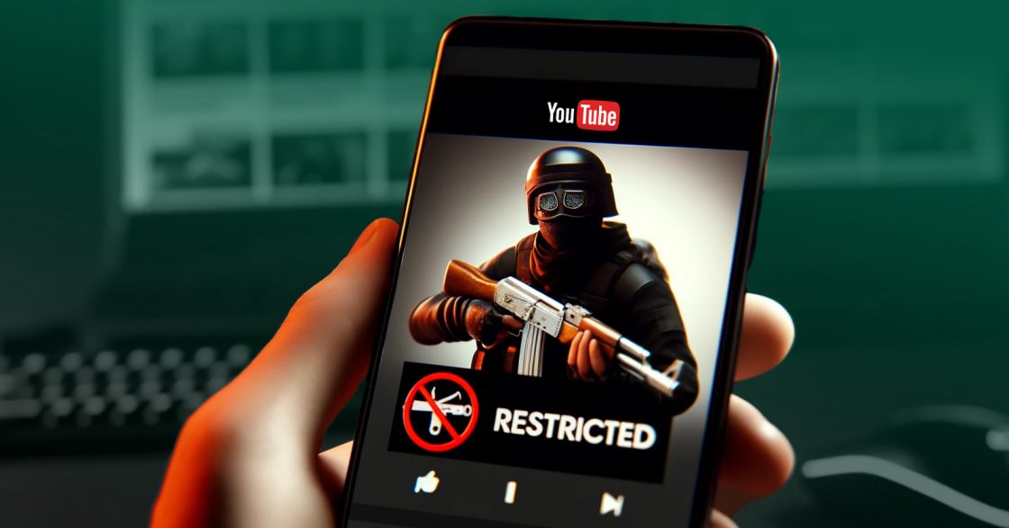 YouTube запровадив вікові обмеження на відео зі зброєю