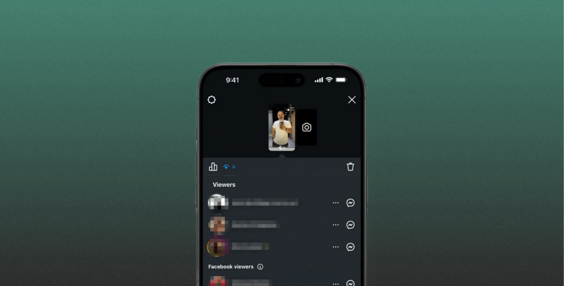 Instagram тестує показ переглядів Facebook Stories для кросплатформеного контенту