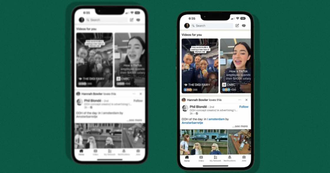 LinkedIn запустив функцію Videos For You для збільшення взаємодії користувачів
