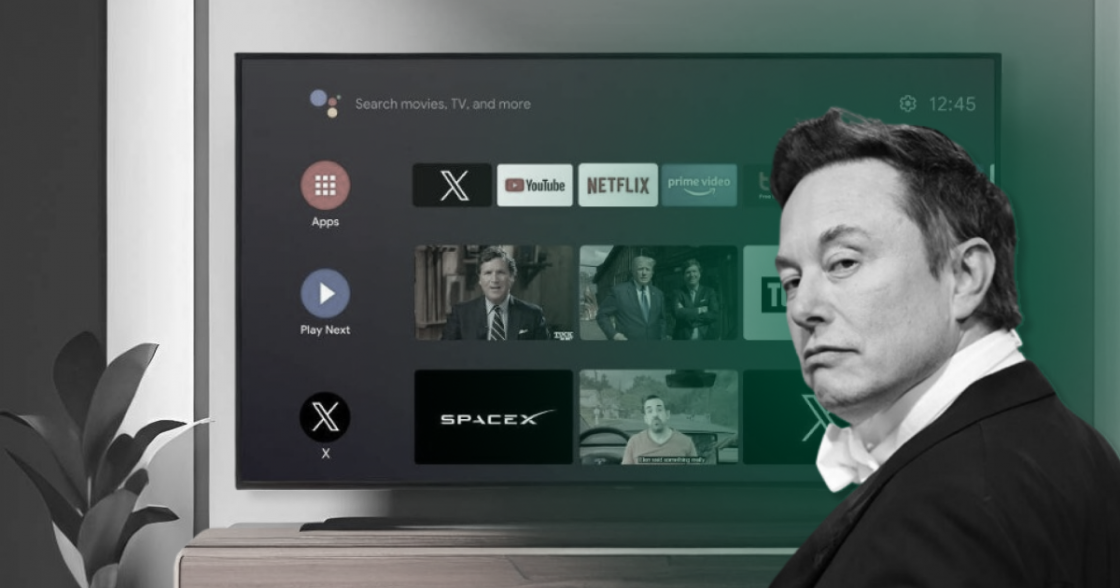 Платформа X запустила новий застосунок для Smart TV