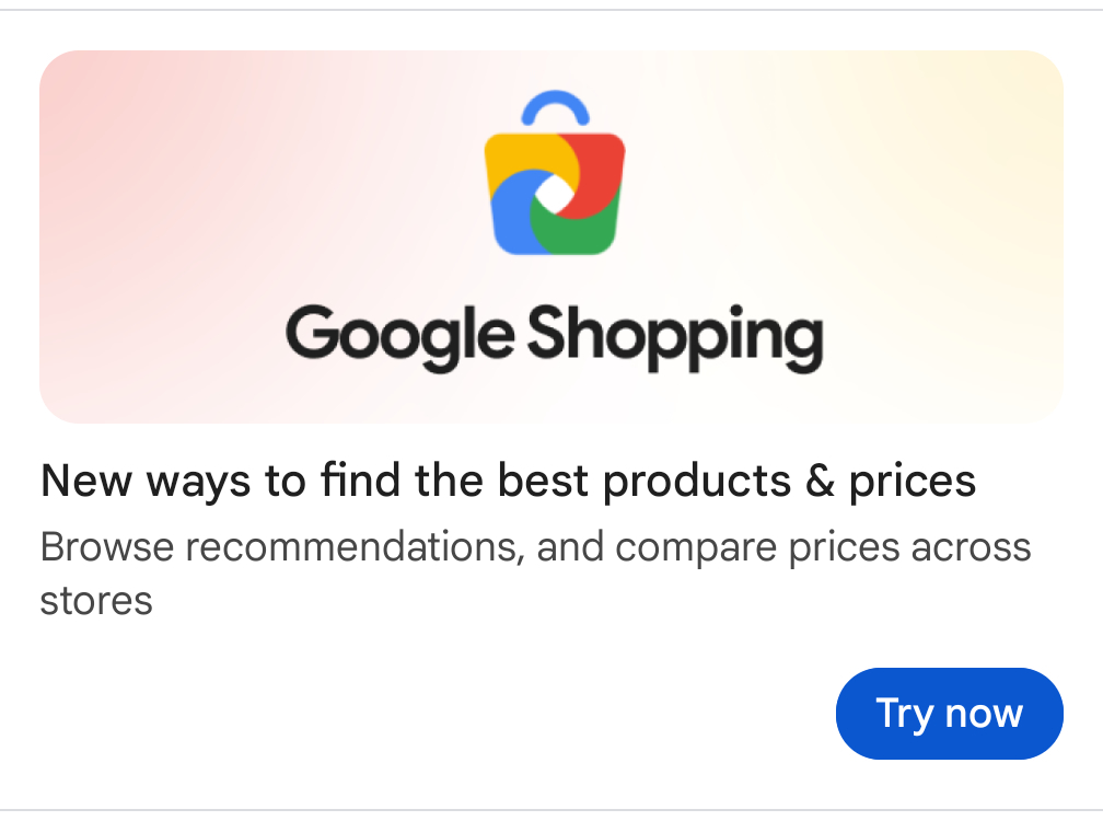 Фото: Новий логотип Google Shopping