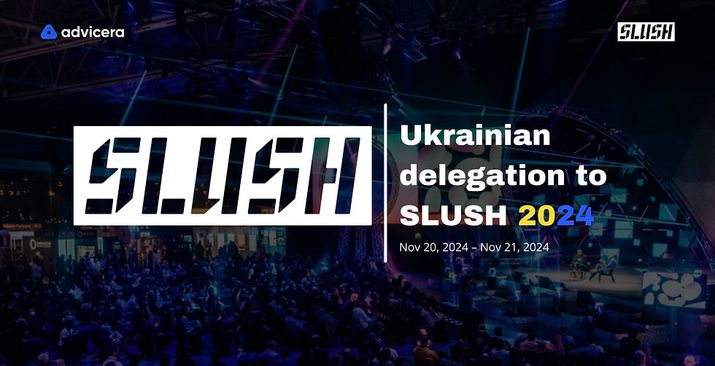 Відбір 10 українських стартапів до делегації на конференцію Slush 2024