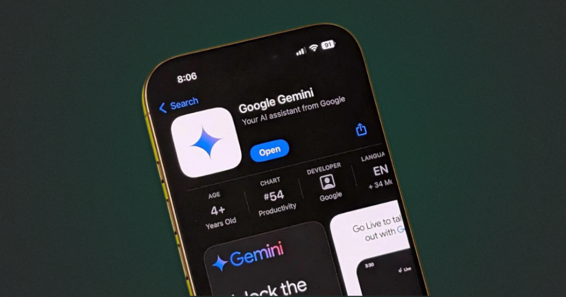 Google запустив застосунок Gemini для iOS в усьому світі