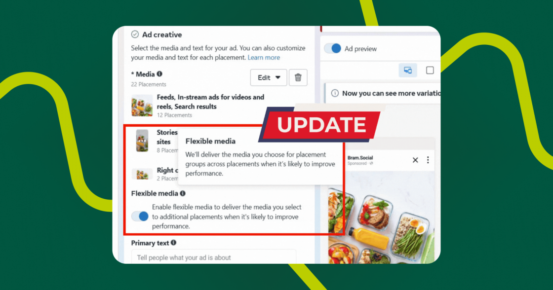 Meta оновила функцію Flexible Media для уникнення некоректного обрізання зображень у рекламі