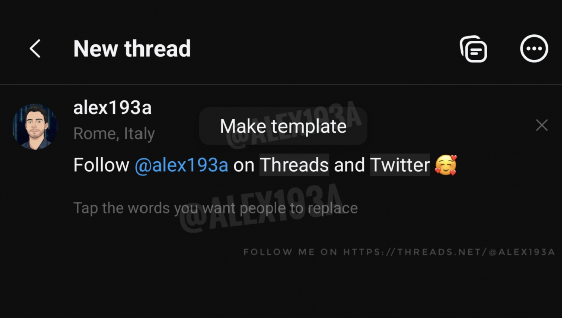 Фото: Threads тестує можливість приховування спойлерів і шаблони для постів