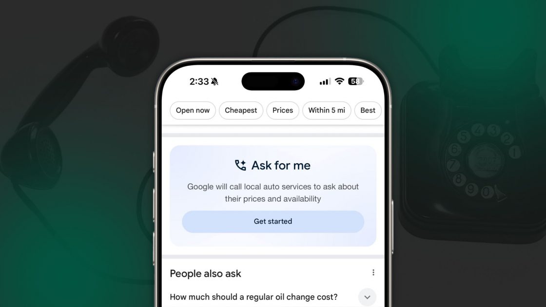 Google тестує функцію, у якій ШІ дзвонитиме замість вас, аби дізнатися вартість послуг