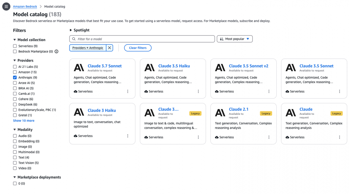 Фото: Anthropic готується до випуску Claude 3.7 Sonnet на платформі AWS Bedrock