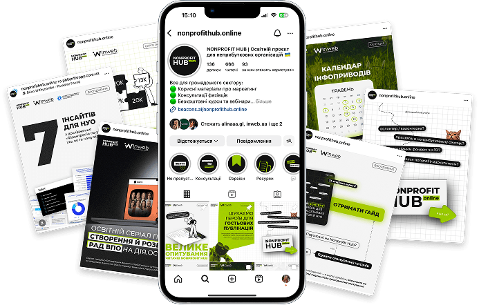 Соцмережі Nonprofit Hub