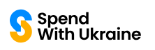 Spend With Ukraine - логотип